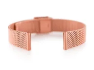 Bransolety męskie - Bransoleta 302RG - siatka HQ - rosegold - 12mm - miniaturka - grafika 1