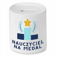 Skarbonki - Dla Aspiranta Skarbonka na Urodziny na Prezent z Nadrukiem ze Zdjęciem + Opakowanie na prezent (wzór 03) - miniaturka - grafika 1