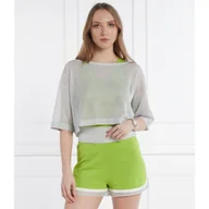 Swetry damskie - Liu Jo Sport Sweter | Relaxed fit - miniaturka - grafika 1