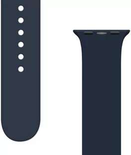 Silicone Strap APS silikonowa opaska do Watch 8 / 7 / 6 / 5 / 4 / 3 / 2 / SE (45 / 44 / 42mm) pasek bransoleta do zegarka ciemnoniebieski - Akcesoria do smartwatchy - miniaturka - grafika 1