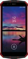 Telefony komórkowe - Maxcom MS 507 3/32GB Czarno-czerwony - miniaturka - grafika 1