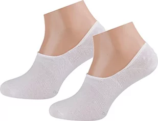 Camano Męskie stopki (2 sztuki), biały (White 1), 35-38 EU - Koszulki męskie - miniaturka - grafika 1