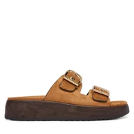 Klapki i japonki damskie - Japonki Tamaris 1-27416-46 Brązowy - miniaturka - grafika 1