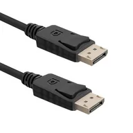 Kable komputerowe i do monitorów - Qoltec Kabel DisplayPort v1.2 męski DisplayPort v1.2 męski | 4Kx2K | 3m 50447 - miniaturka - grafika 1