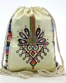 Plecaki worki - MOCNY DUŻY WOREK PLECAK TORBA GUMOWANY PARZENICA - miniaturka - grafika 1