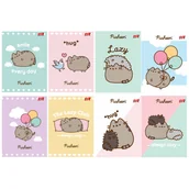 Zeszyty szkolne - 8 X ZESZYT A5, 32 KARTKI, KRATKA, PUSHEEN KOTEK KOT, KAŻDY INNY - miniaturka - grafika 1