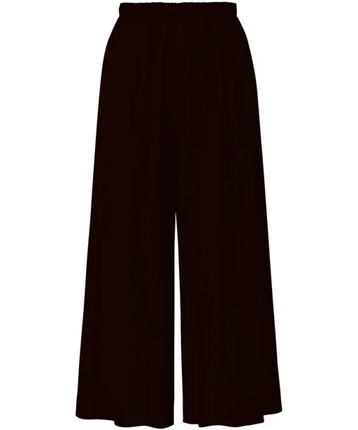 Spodnie damskie PLUS SIZE szerokie WIDE LEG kobiece, luźne, z wiskozy BIG