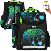 Plecaki szkolne i tornistry - TORNISTER, KTÓRY DBA O PLECY TWOJEGO DZIECKA PLECAK ERGONOMICZNY + USZTYWNIANY + BEZPIECZNY + EBOOK - miniaturka - grafika 1