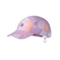 Czapki damskie - Czapka z daszkiem Buff Pack Speed Cap Shane U Fioletowo-Pomarańczowa (131290.607.20.00) - miniaturka - grafika 1