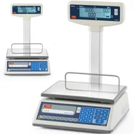 Wagi specjalistyczne - Waga sklepowa pocztowa z legalizacją M 15 kg 230x300 mm - miniaturka - grafika 1