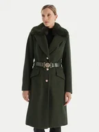 Płaszcze damskie - Guess Płaszcz przejściowy W5BL25 W2672 Zielony Regular Fit - miniaturka - grafika 1