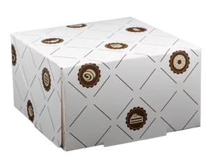 Pudełko papierowe 207x192x90 Rozeta 15szt Kram ^ - Opakowania gastronomiczne - miniaturka - grafika 1