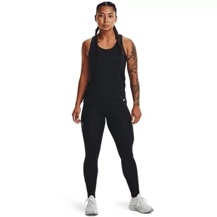 Damskie legginsy do biegania UNDER ARMOUR UA Fly Fast 3.0 Tight - czarne - Spodnie sportowe damskie - miniaturka - grafika 1