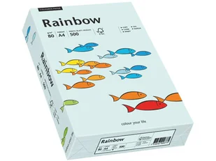 Papyrus Papier Rainbow A4 80g jasno niebieski R82 88042695 - Papier do drukarek - miniaturka - grafika 2