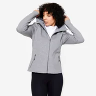 Bluzy sportowe damskie - Bluza z kapturem damska Domyos Gym & Pilates - miniaturka - grafika 1