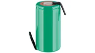 Akumulatory ogólnego zastosowania - Goobay Akumulator Ni-MH Sub-C 1,2V 4000mAh HP-10C FT 1Z blaszki lutownicze 72810 - miniaturka - grafika 1