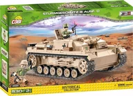 Klocki - Cobi Historical Collection WWII Sturmgeschutz III Ausf.D-Dak niemieckie działo pancerne 2529 - miniaturka - grafika 1