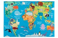 Dywany dla dzieci - Obsession Dywan Torino Kids mapa świata 160 x 230 cm tok233wmap160230 - miniaturka - grafika 1