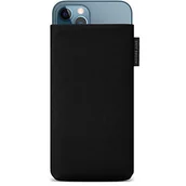 Etui i futerały do telefonów - Adore June Etui na telefon komórkowy Classic z recyklingu, czarne, kompatybilne z iPhone 13 Pro Max/iPhone 12 Pro Max, nowoczesne, zrównoważone materiały R-PES, wyprodukowano w Europie - miniaturka - grafika 1