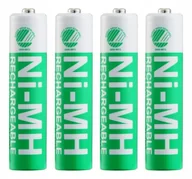 Ładowarki i akumulatory - AKUMULATORKI AAA 4x PALUSZKI 1000mAh DELTACO - miniaturka - grafika 1