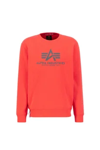 Bluza Alpha Industries Basic Sweater radiant red - Bluzy męskie - miniaturka - grafika 1