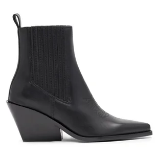 Botki Badura COIMBRA-110432 Czarny - Botki damskie - miniaturka - grafika 1