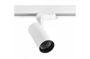 3-fazowa oprawa na szynoprzewód LIMA okrągła 1x20W GU10 biała - Lampy sufitowe - miniaturka - grafika 1