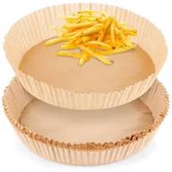 Akcesoria i części AGD - WKŁAD PAPIEROWY DO FRYTOWNICY 20cm 50szt. OKRĄGŁY 279011 - miniaturka - grafika 1