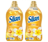 Środki do prania - Silan Aromatherapy Fascinating Frangipani 92 prania zestaw 2x1,012l - miniaturka - grafika 1
