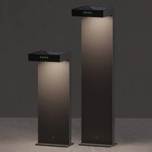 KLEWE Lampa solarna LED ALA GROUND MAXI, antracyt, 65 cm, IP65 - Lampy ogrodowe - miniaturka - grafika 1