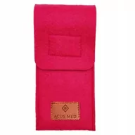 Akcesoria do masażu - ETUI POKROWIEC NA PINY CIEMNORÓŻOWY PINOTERAPIA - miniaturka - grafika 1