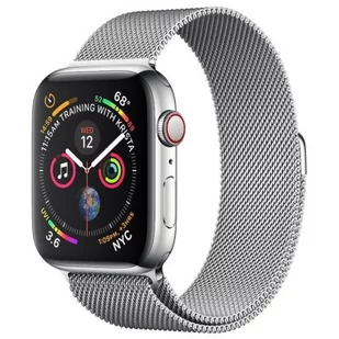 Apple Watch 4 44mm Cellular Srebrny/Bransoleta mediolańska (MTX12WB/A) - Smartwatch - miniaturka - grafika 1