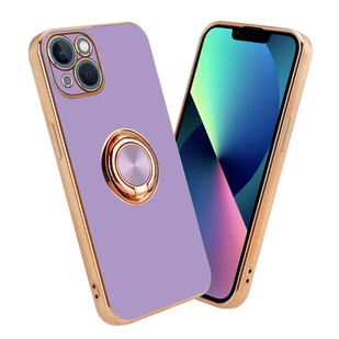 Etui ochronne Cadorabo do Apple iPhone 14 PLUS w kolorze fioletowym, futerał chroniący kamerę, magnetyczny uchwyt samochodowy - Uchwyty samochodowe do telefonów - miniaturka - grafika 1
