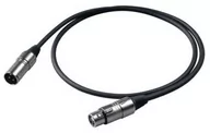 Akcesoria do nagłośnienia - PROEL BULK250LU10 Kabel mikrofonowy XLR F - XLR M 10m BULK250LU10 - miniaturka - grafika 1