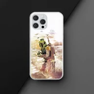 Etui i futerały do telefonów - Etui Boba Fett 001 Star Wars Nadruk pełny Biały Producent: Samsung, Model: S23 - miniaturka - grafika 1