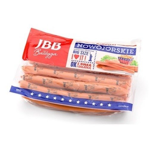 Parówki nowojorskie JBB około 0,9 kg