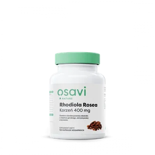 Osavi - Rhodiola Rosea Korzeń, 400mg, 120 vkaps - Suplementy naturalne - miniaturka - grafika 1