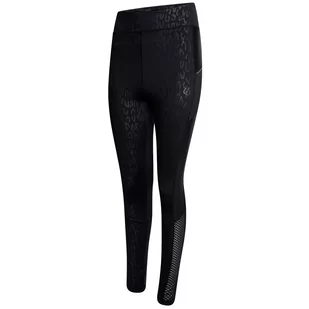 Damskie legginsy Dare 2b Shine Bright Legging Rozmiar: L / Kolor: czarny/szary - Spodnie sportowe damskie - miniaturka - grafika 1