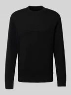 Swetry męskie - Sweter z dzianiny z okrągłym dekoltem model ‘MILANO’ - miniaturka - grafika 1