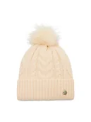 Czapki damskie - Guess Czapka AW9034 POL01 Beżowy - miniaturka - grafika 1