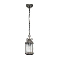 Lampy sufitowe - Wisząca latareka ogrodowa Ashland Bay KL-ASHLANDBAY8-S-BU Kichler IP44 brązowa - miniaturka - grafika 1