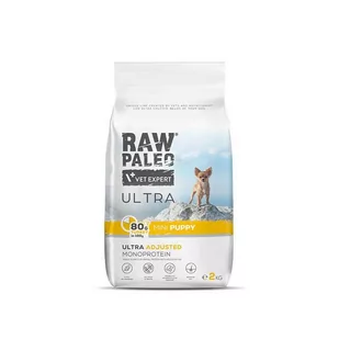 Vetexpert Raw Paleo Ultra Turkey Puppy Mini 2 kg - Sucha karma dla psów - miniaturka - grafika 1