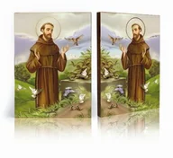 Ikony i obrazy sakralne - Ikona religijna Święty Franciszek - miniaturka - grafika 1