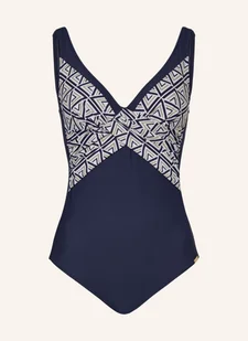 Charmline Strój Kąpielowy Modelujący Sea Time Z Błyszczącą Przędzą blau - Moda i Uroda OUTLET - miniaturka - grafika 1