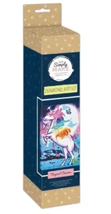 Haft diamentowy - Magical Unicorn - Dalprint - Zabawki kreatywne - miniaturka - grafika 1