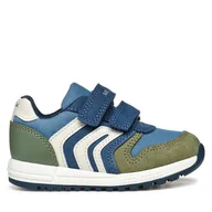 Buty dla chłopców - Sneakersy Geox Alben B453CA 02214 CF34B M Niebieski - miniaturka - grafika 1