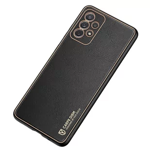 Dux Ducis Yolo eleganckie etui pokrowiec ze skóry ekologicznej Samsung Galaxy A72 4G czarny - Etui i futerały do telefonów - miniaturka - grafika 2