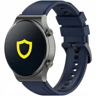 Akcesoria do smartwatchy - Pasek Opaska Spacecase Easy Band do Smartwatch 22MM navy blue - miniaturka - grafika 1