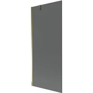 Parawany nawannowe - Mexen Next parawan nawannowy 1-skrzydłowy 80 x 150 cm, grafit, złoty - miniaturka - grafika 1