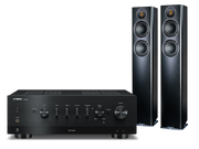 Zestawy stereo - Yamaha R-N800A (czarny) + Carina FS247.4 (czarny) - miniaturka - grafika 1